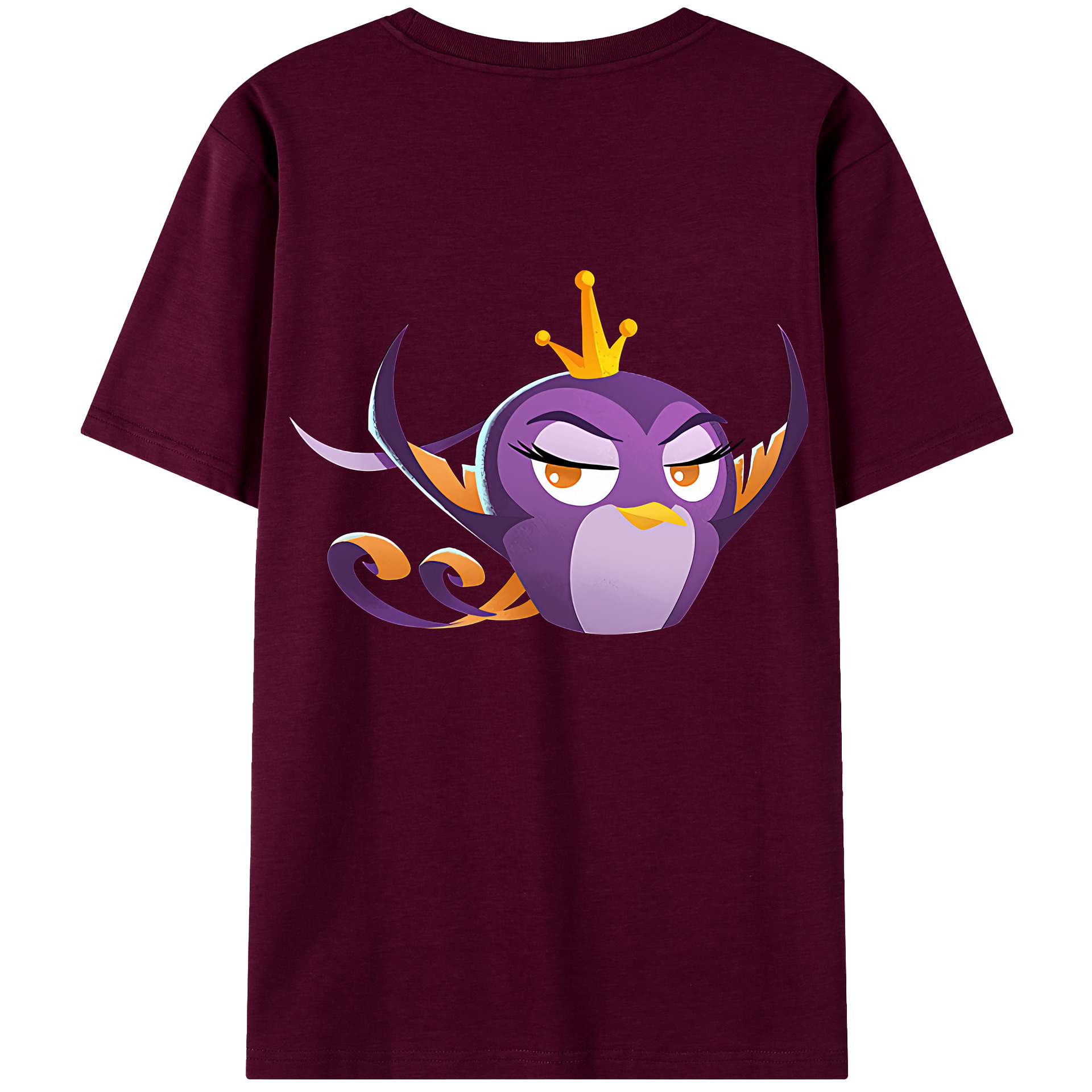 （画像用） Angry Birds アングリーバード レディース半袖Tシャツ(バックプリント)